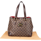 Louis Vuitton Damier Ebene Monogram Hampstead PM Handbag