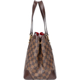 Louis Vuitton Damier Ebene Monogram Hampstead PM Handbag