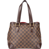Louis Vuitton Damier Ebene Monogram Hampstead PM Handbag