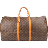Louis Vuitton Canvas Monogram Keepall 60