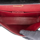 Chanel Quilted Lambskin 24K Gold Double Flap Crossbody Bag