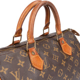 Louis Vuitton Canvas Monogram Speedy 30 Handbag