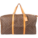 Louis Vuitton Canvas Monogram Sac Souple 55 Travel Bag