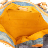 Louis Vuitton Denim Monogram Pleaty Handbag