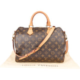 Louis Vuitton Canvas Monogram Speedy 30 Bandouliere