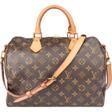 Louis Vuitton Canvas Monogram Speedy 30 Bandouliere