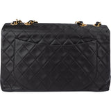 Chanel Quilted Lambskin 24K Gold Maxi Single Flap Crossbody Bag