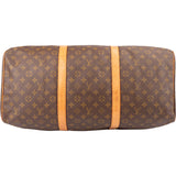 Louis Vuitton Canvas Monogram Sac Souple 55 Travel Bag