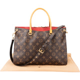 Louis Vuitton Canvas Monogram Pallas MM Handbag