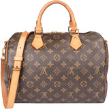 Louis Vuitton Canvas Monogram Speedy 30 Bandouliere