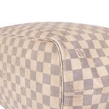 Louis Vuitton Damier Azur Monogram Neverfull MM Handbag