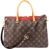 Louis Vuitton Canvas Monogram Pallas MM Handbag