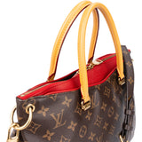 Louis Vuitton Canvas Monogram Pallas MM Handbag