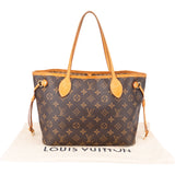 Louis Vuitton Canvas Monogram Neverfull PM Handbag