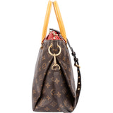 Louis Vuitton Canvas Monogram Pallas MM Handbag