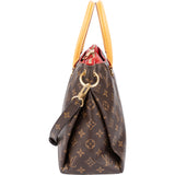 Louis Vuitton Canvas Monogram Pallas MM Handbag