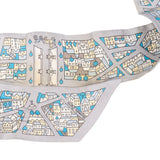 Hermès Silk Droite Rive Gauche Twilly Scarf Tuch