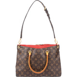 Louis Vuitton Canvas Monogram Pallas MM Handbag