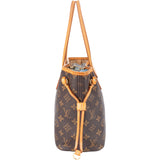 Louis Vuitton Canvas Monogram Neverfull PM Handbag