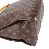 Louis Vuitton Canvas Monogram Pallas MM Handbag