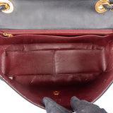 Chanel Quilted Lambskin 24K Gold Maxi Single Flap Crossbody Bag