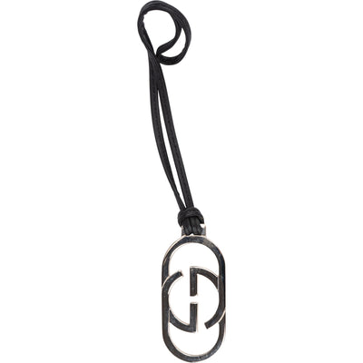 Gucci GG Leather String Bags Pendant - vintageandkickz