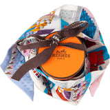 Hermès Silk La Mansion Twilly Scarf Tuch