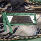 Balenciaga Green Leather Limited 10th Anniversary City Handbag