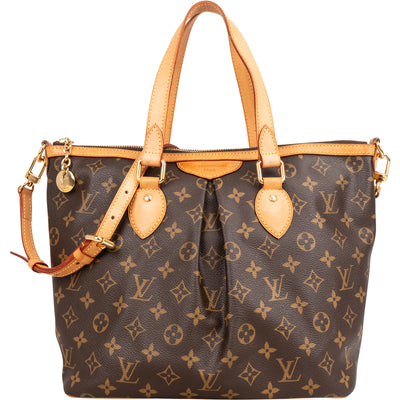 Louis Vuitton Canvas Monogram Palermo PM Handbag - vintageandkickz
