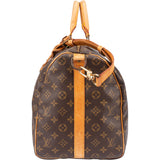 Louis Vuitton Canvas Monogram Keepall 50 Bandouliere