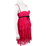 Dolce & Gabbana Pink Spitze Dessous Dress (IT38)