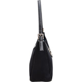 Fendi Classic Cotton Baguette Buckle Shoulder Bag