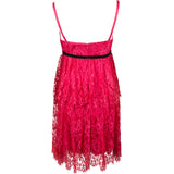 Dolce & Gabbana Pink Spitze Dessous Dress (IT38)