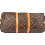 Louis Vuitton Canvas Monogram Keepall 50 Bandouliere
