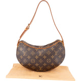 Louis Vuitton Canvas Monogram Croissant PM Handbag