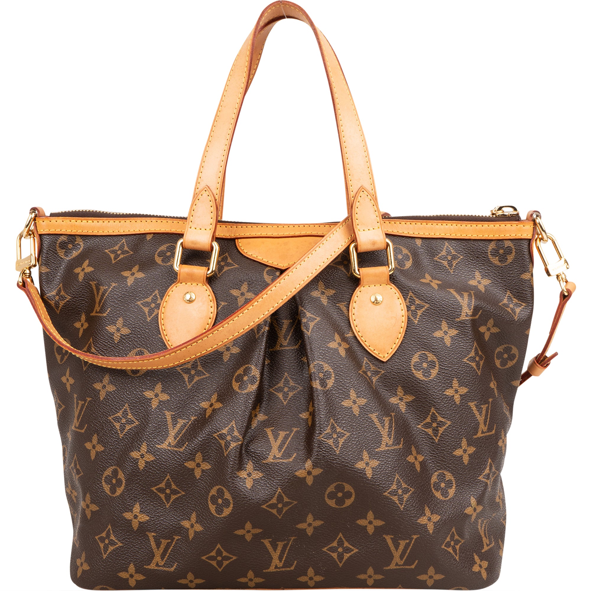 Louis Vuitton Canvas Monogram Palermo PM Handbag - vintageandkickz