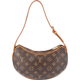 Louis Vuitton Canvas Monogram Croissant PM Handbag