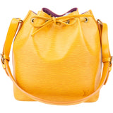 Louis Vuitton Jaune Epi Leather Sac Noe Petit Shoulder Bag
