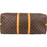 Louis Vuitton Canvas Monogram Keepall 55 Bandouliere