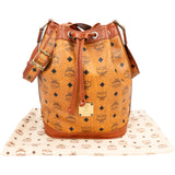 MCM Visetos Monogram Bucket Crossbody Bag