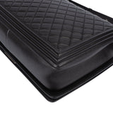 Chanel Quilted Lambskin Antique Boy Single Flap Crossbody Bag