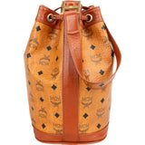 MCM Visetos Monogram Bucket Crossbody Bag