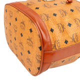 MCM Visetos Monogram Bucket Crossbody Bag
