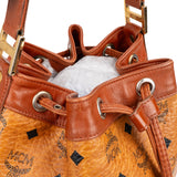 MCM Visetos Monogram Bucket Crossbody Bag