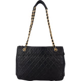 Chanel Quilted Lambskin CC Shoulder Bag