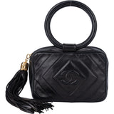 Chanel Quilted Lambskin Iconic Camera Looping Circle Handbag