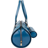Louis Vuitton Bleu Epi Leather Soufflot Set Handbag
