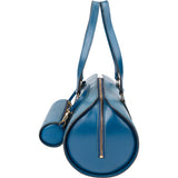 Louis Vuitton Bleu Epi Leather Soufflot Set Handbag