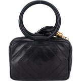 Chanel Quilted Lambskin Iconic Camera Looping Circle Handbag