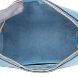 Louis Vuitton Bleu Epi Leather Soufflot Set Handbag